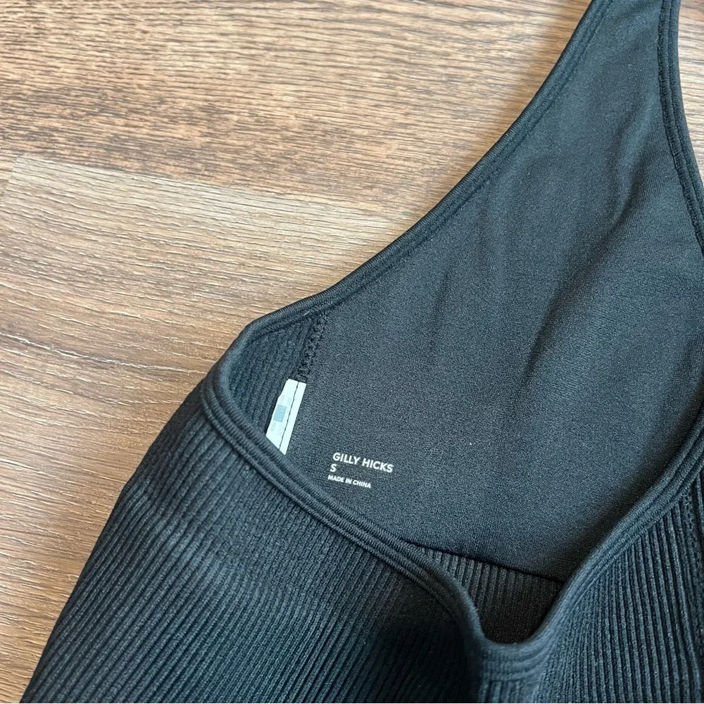 Gilly Hicks Black Halter Neck Ribbed Top - Picture 3 of 3